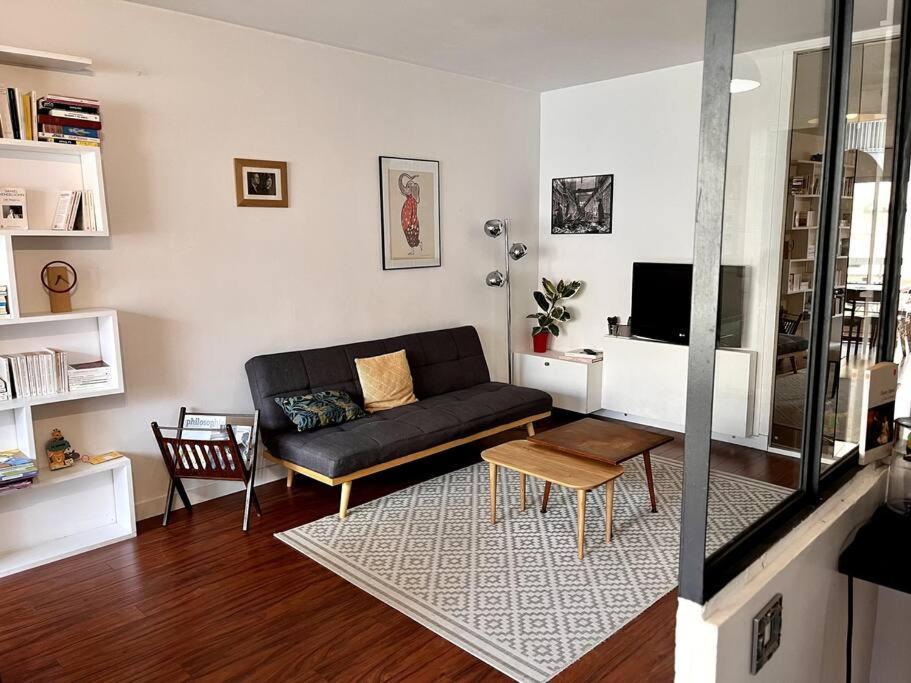 Paris : Appartement Familial Avec Parking Prive Clichy Dış mekan fotoğraf