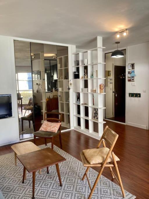 Paris : Appartement Familial Avec Parking Prive Clichy Dış mekan fotoğraf